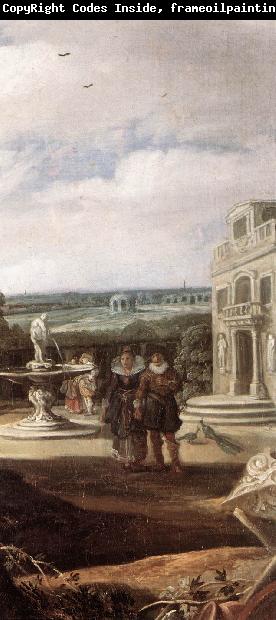 HALS, Frans Married Couple in a Garden (detail)